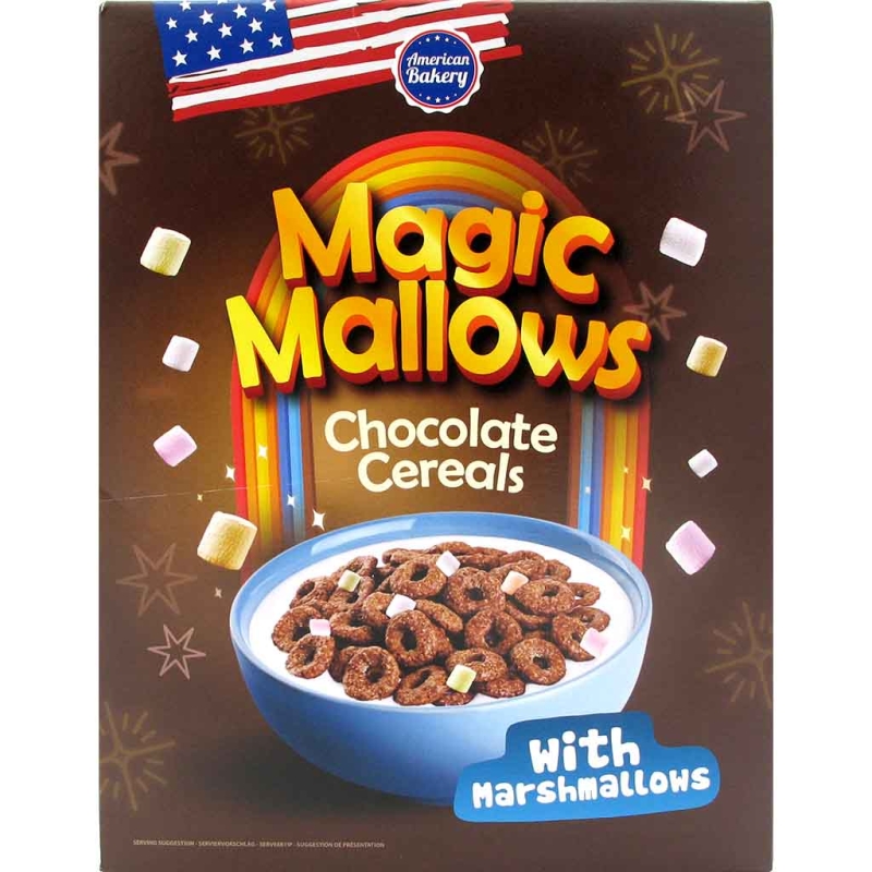 American Bakery Magic Mallows Chocolate Cereals 200g