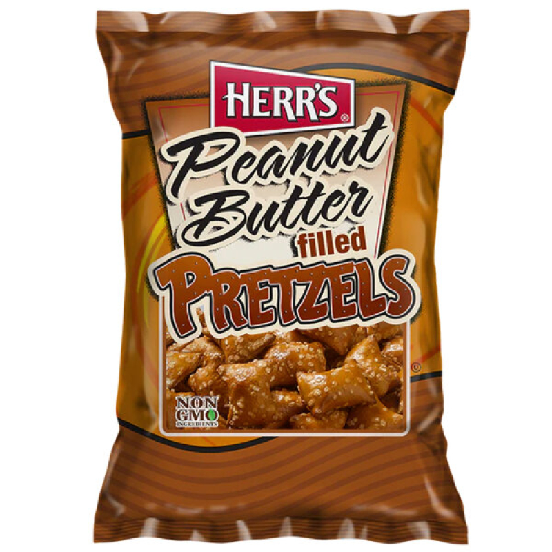 Herr's Peanut Butter Filled Pretzels 113,4g