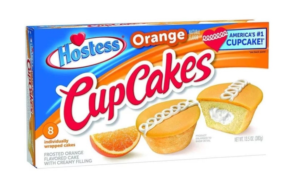 Hostess Orange Cupcakes 8er Pack, 383g *MHD-SALE*