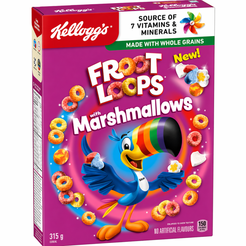 FROOT LOOPS MIT MARSHMALLOWS - 315g