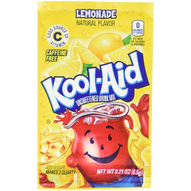 Kool Aid Unsweetened Lemonade 6,5g