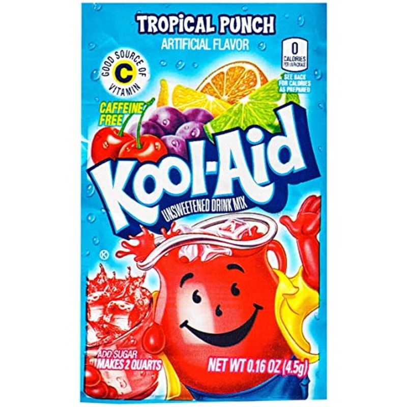 Kool Aid Unsweetened Tropical Punch 4,5g