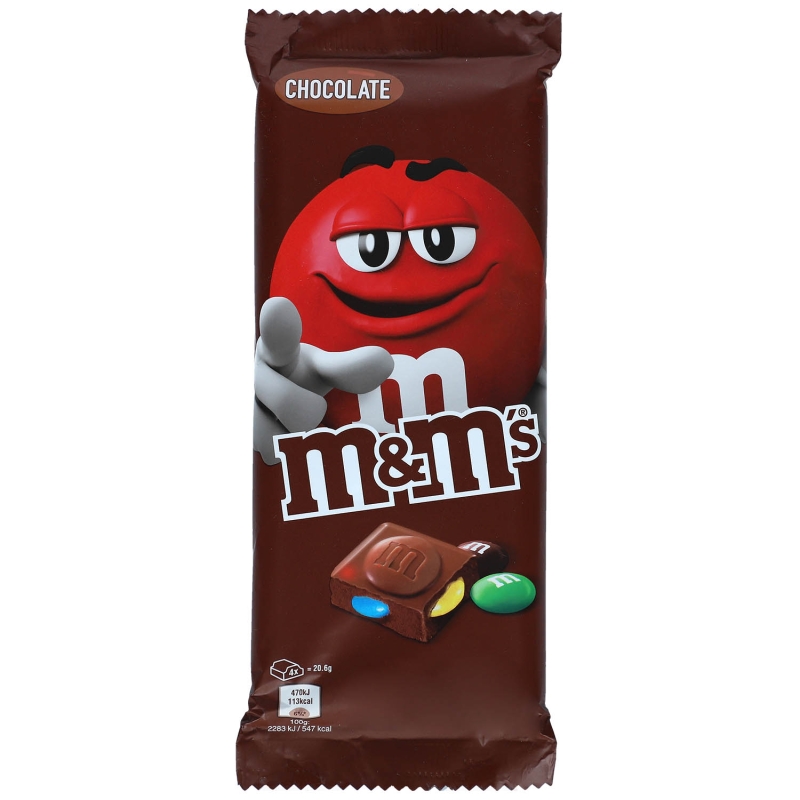 M&Ms Tafelschokolade Chocolate 165g