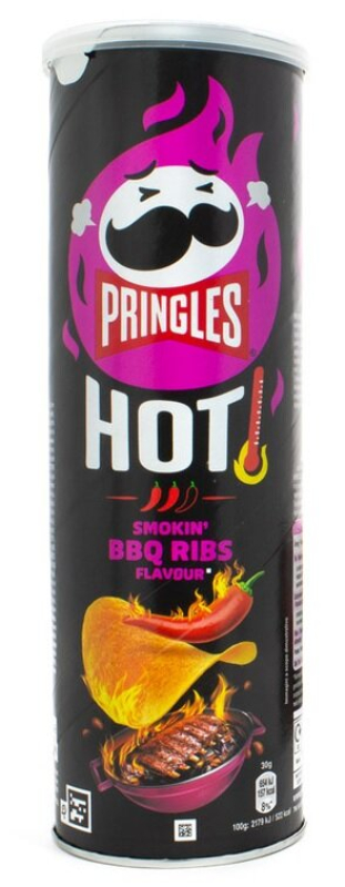 Pringles - Hot Smokin' BBQ Ribs 160g