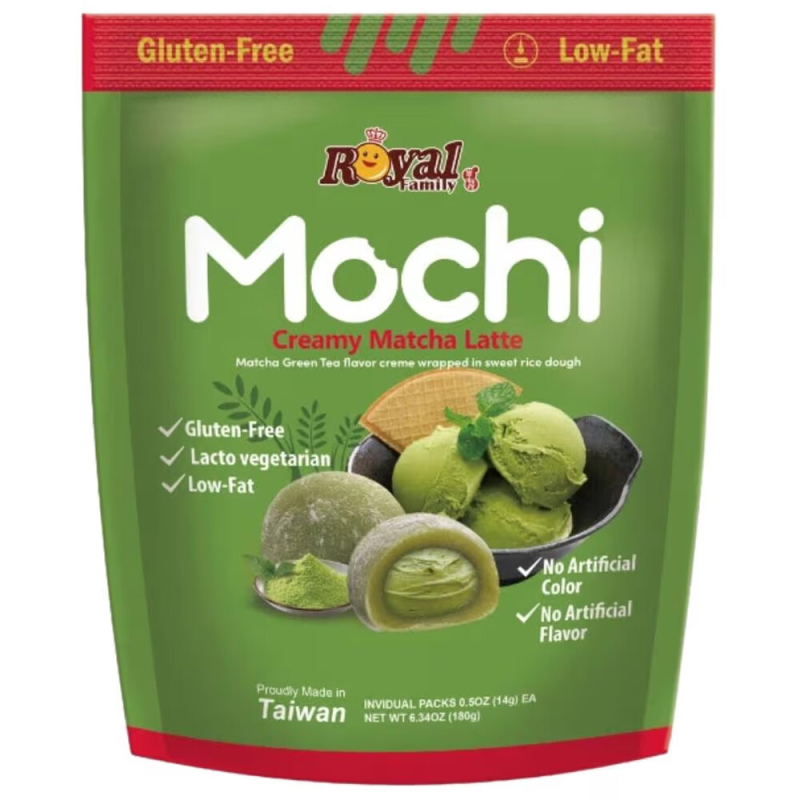 Royal Family Mochi Creamy Matcha Latte 180g
