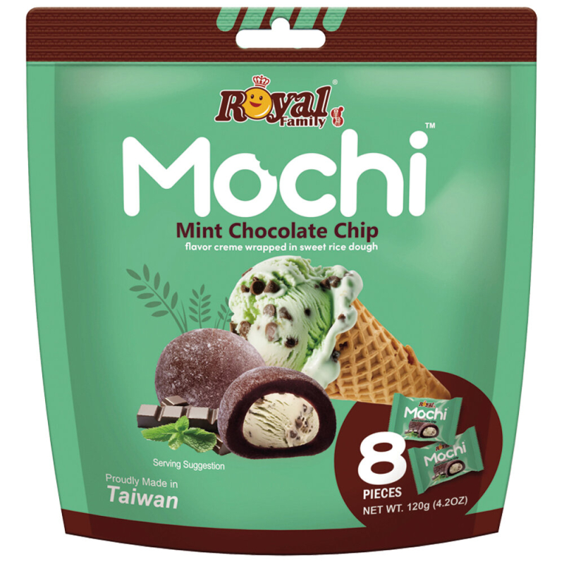Royal Family Mochi Mint Chocolate Chip 120g