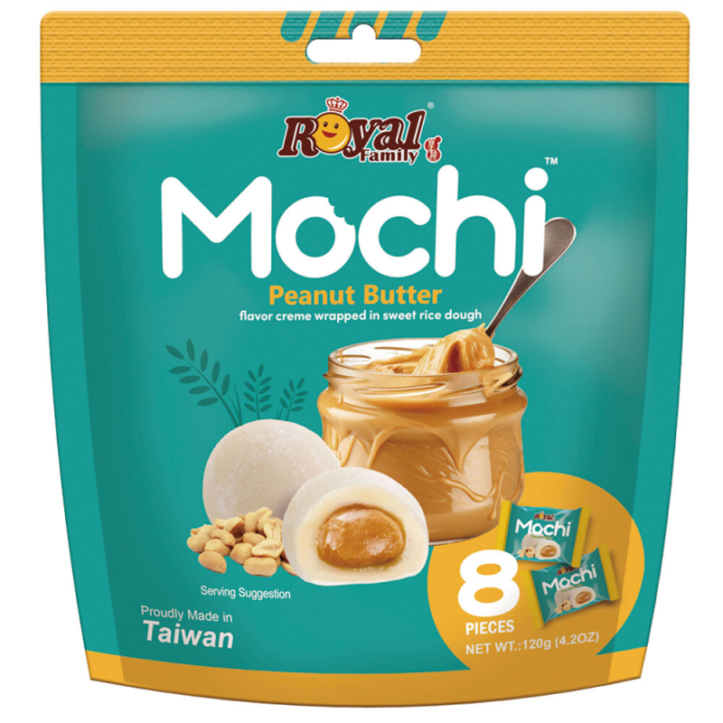 Royal Family Mochi Peanut Butter 120g