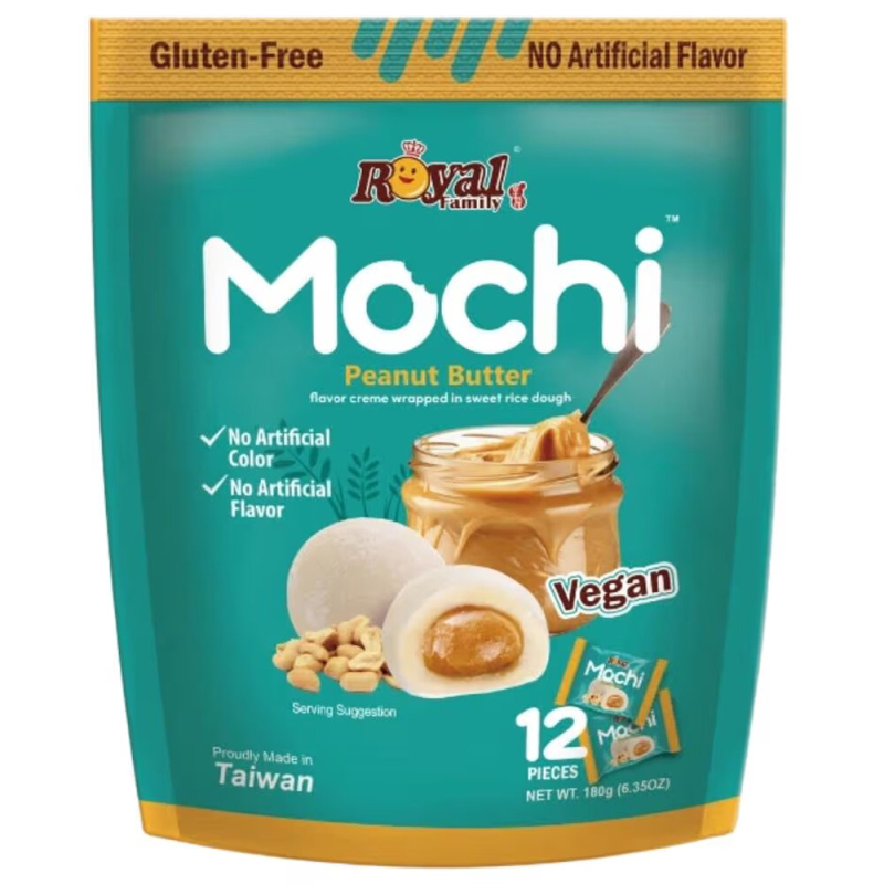 Royal Family Mochi Peanut Butter 180g