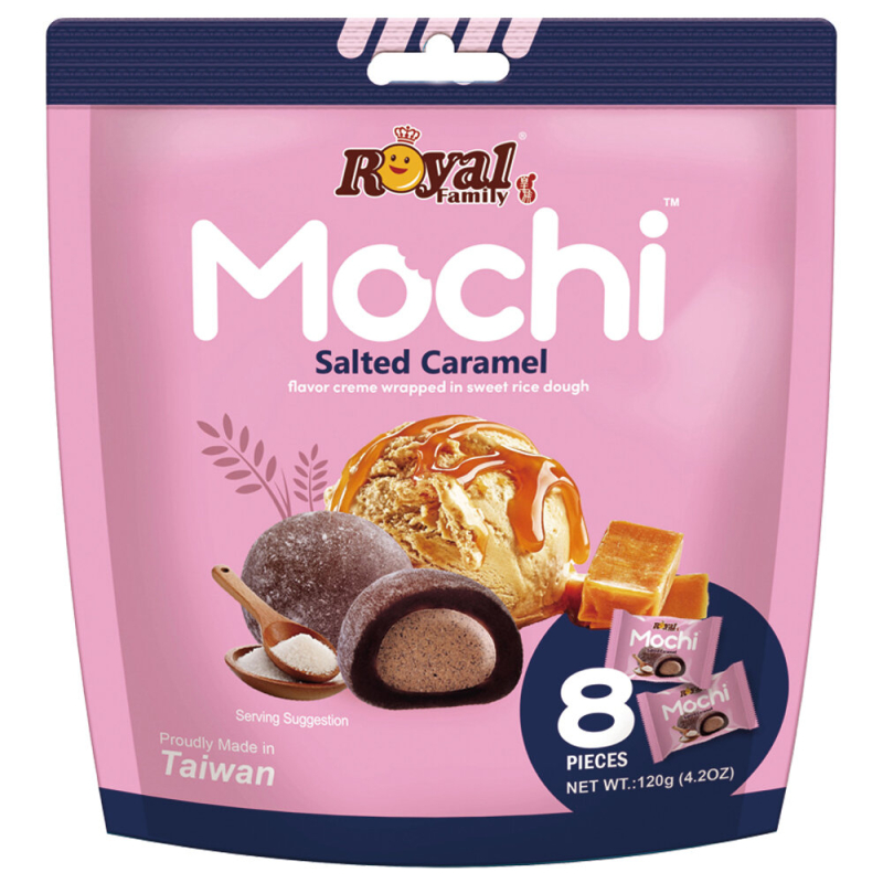 Royal Family Mochi Salted Caramel 120g