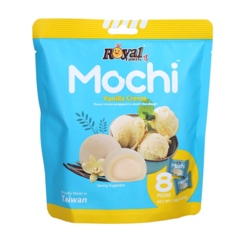 Royal Family Mochi Vanilla Creme 120g