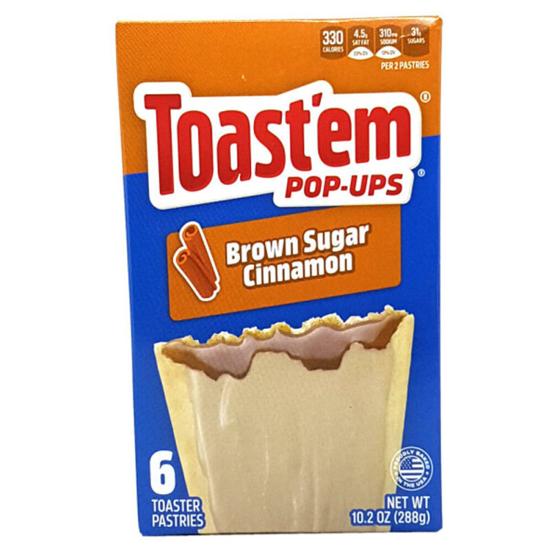 Toast'em Pop-Ups Brown Sugar Cinnamon 288g