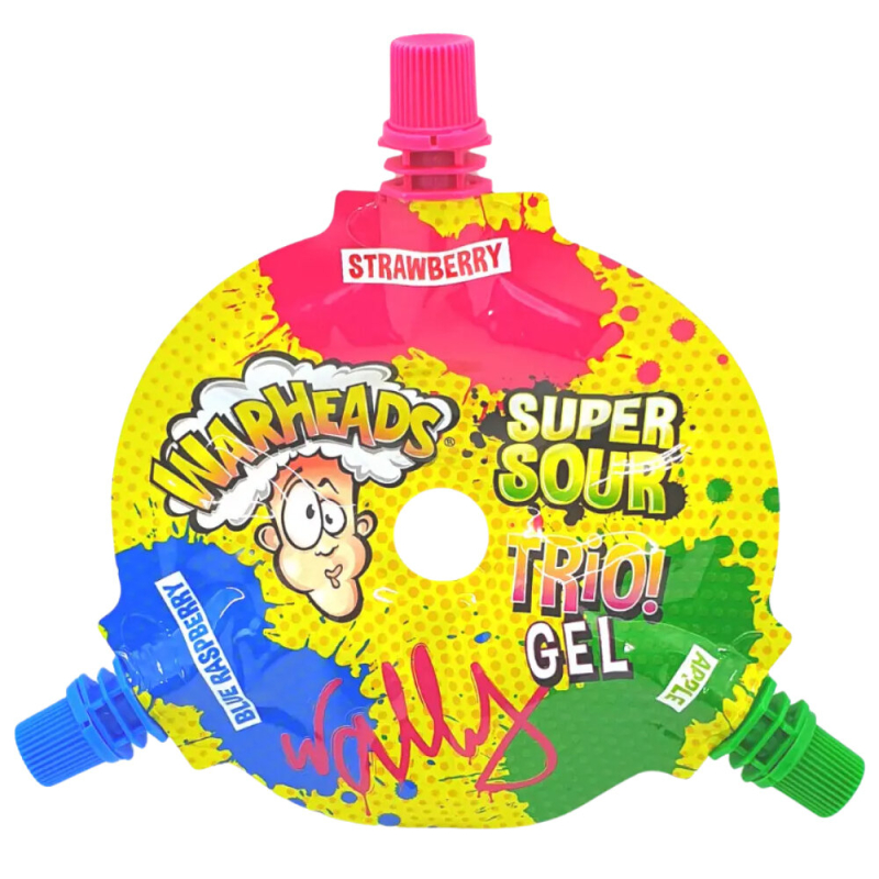 Warheads Super Sour Trio Gel 51g