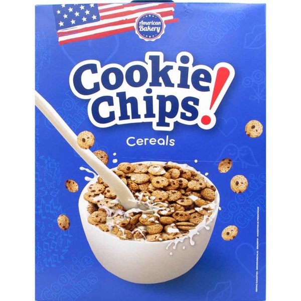 American Bakery Cookie Chips! Frühstücks Cerealien 180g