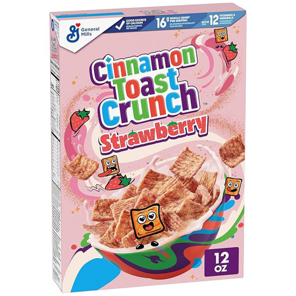 General Mills Strawberry Toast Crunch Cereal 340g