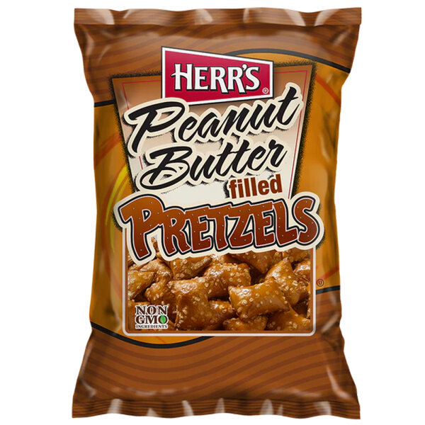 Herr's Peanut Butter Filled Pretzels 113,4g