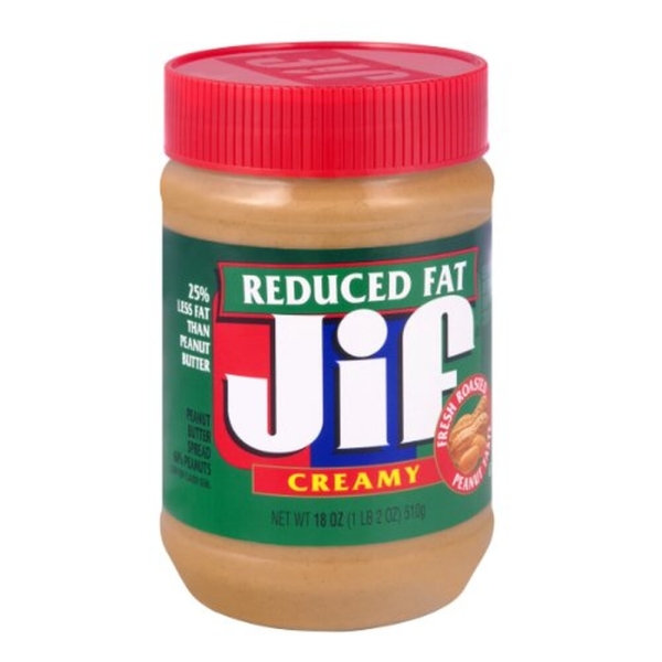 Jif Peanut Butter Creamy Reduced Fat 454g