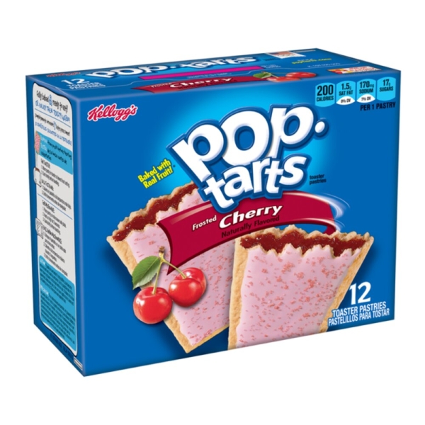 Kellogg´s Pop Tarts frosted Cherry 12er (576g)