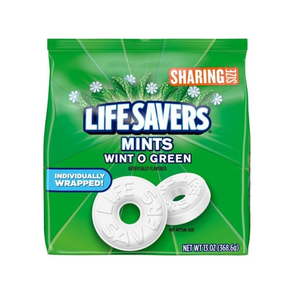 Life Savers Hard Candy Wint-O-Green - 368g