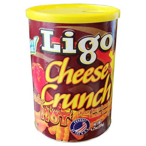 Ligo Cheese Crunch Hot 119g