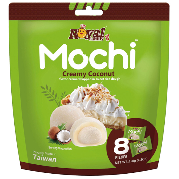 Royal Family Mochi Creamy Coconut 120g