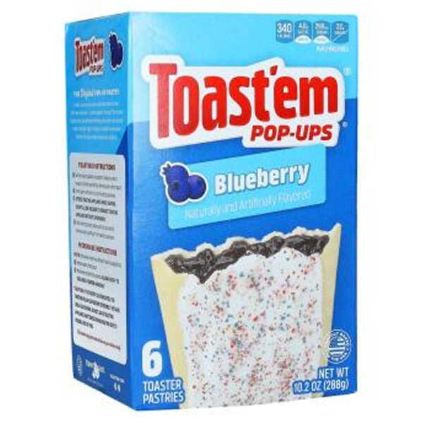 Toast'em Pop-Ups Blueberry 288g