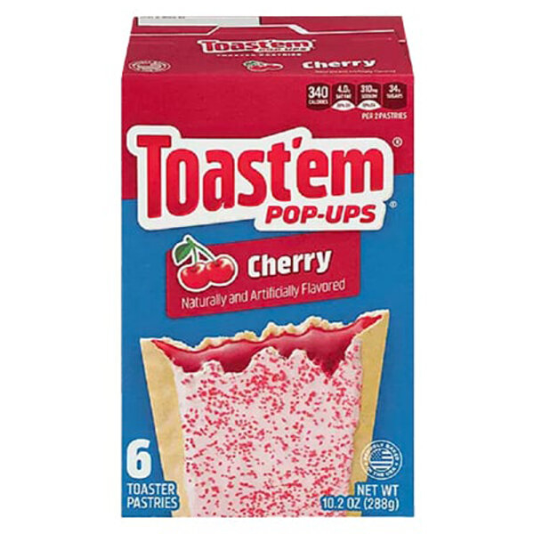 Toast'em Pop-Ups Cherry 288g
